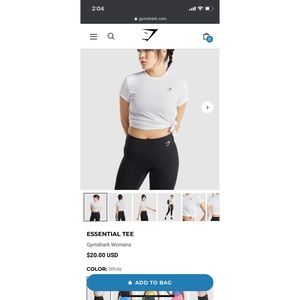 Gymshark Essential T-shirt